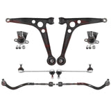 FOR ALHAMBRA FRONT SUSPENSION WISHBONE CONTROL ARMS LINKS TIE TRACK ROD ENDS KIT