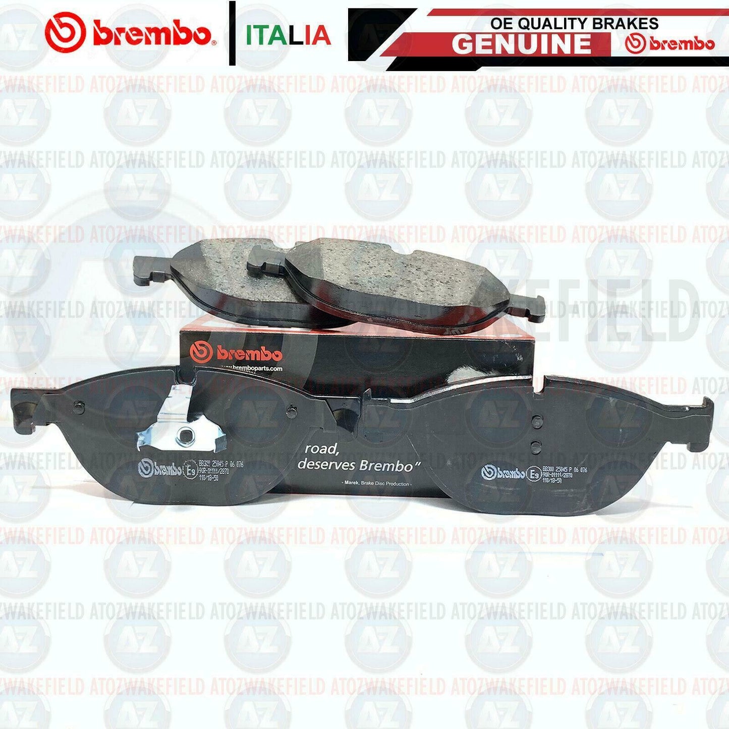 FOR ALPINA B7 BMW 5 6 7 SERIES F07 F10 F12 F01 FRONT BREMBO BRAKE PADS SET