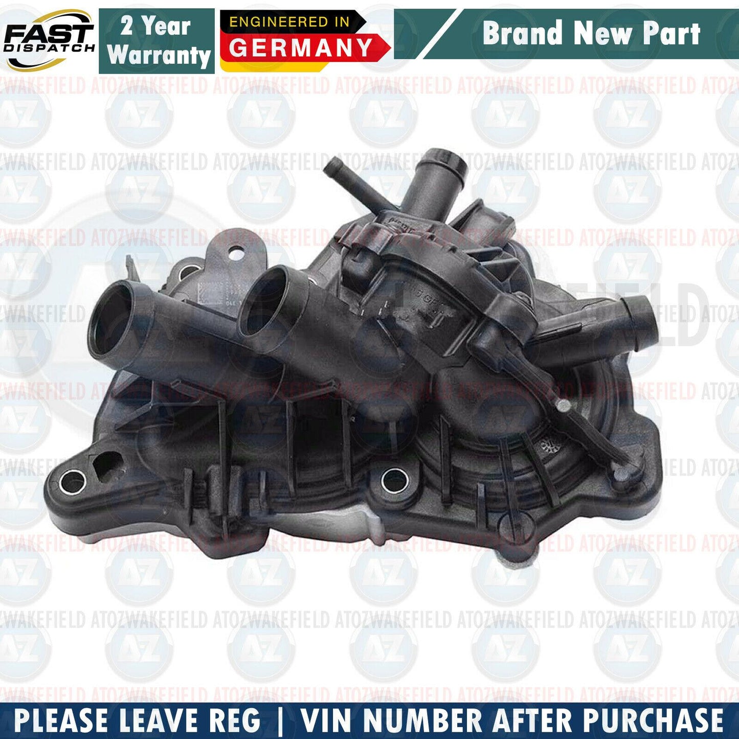 FOR AUDI A1 A3 A4 A5 Q2 Q3 SEAT IBIZA ATECA LEON VW POLO GOLF TIGUAN WATER PUMP