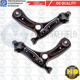 FOR AUDI A1 VW POLO FRONT LEFT RIGHT SUSPENSION WISHBONE CONTROL ARMS PAIR LH RH