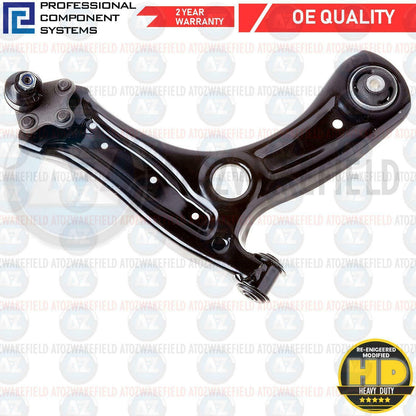 FOR AUDI A1 VW POLO FRONT LEFT RIGHT SUSPENSION WISHBONE CONTROL ARMS PAIR LH RH
