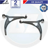 FOR AUDI A2 FRONT LOWER AXLE LEFT RIGHT SUSPENSION WISHBONE CONTROL ARM ARMS SET