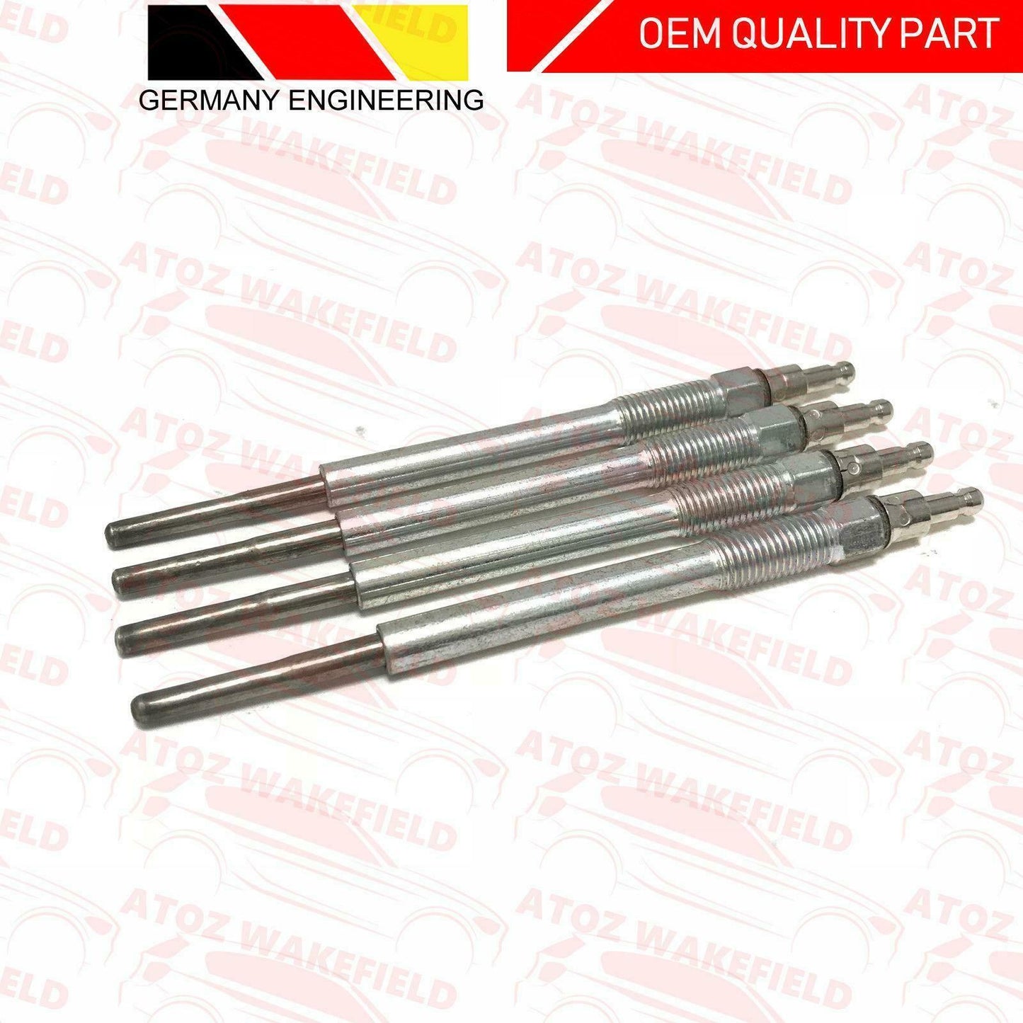 FOR AUDI A3 2.0 TDi 2003-2013 4X BOSCH DIESEL HEATER GLOW PLUG PLUGS SET AZV BKD