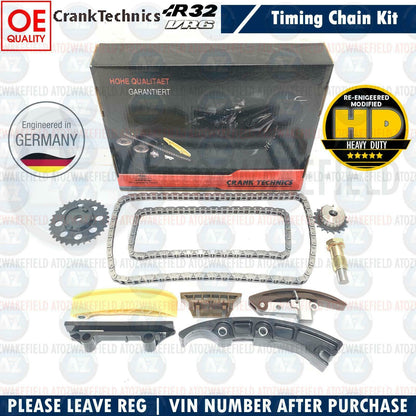 FOR AUDI SEAT VW 2.3 3.2 3.6 2.8 PETROL ENGINE TIMING CHAIN GEARS TENSIONERS KIT