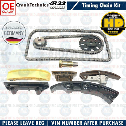 FOR AUDI A3 TT VW GOLF MK4 MK5 R32 3.2 V6 TIMING CHAIN TENSIONERS OIL FILTER KIT