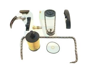 FOR AUDI A3 TT VW GOLF MK4 MK5 R32 3.2 V6 TIMING CHAIN TENSIONERS OIL FILTER KIT