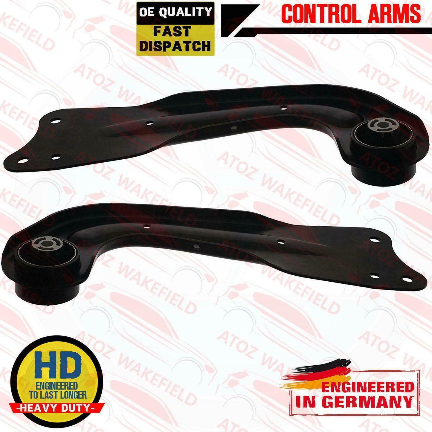 FOR AUDI A3 VW GOLF SEAT LEON SKODA OCTAVIA REAR LOWER TRACK CONTROL ARMS LH RH