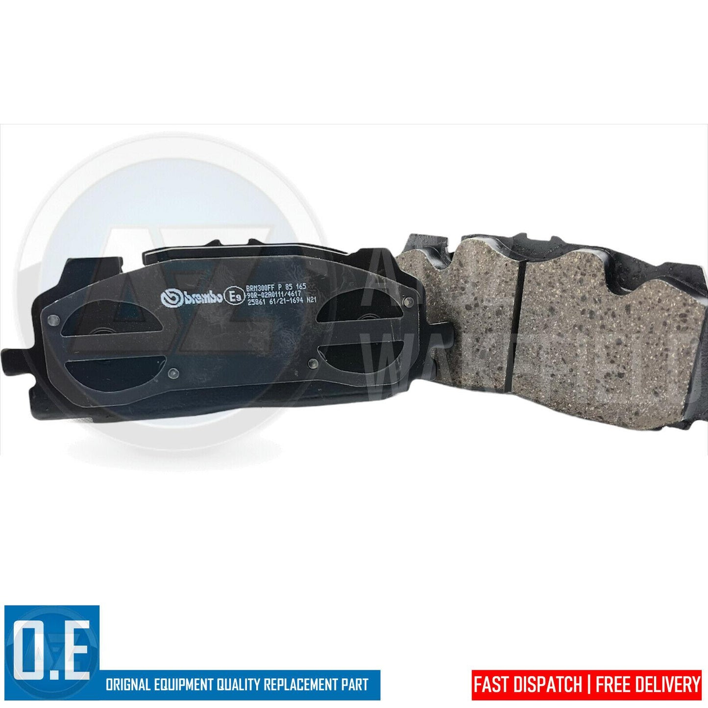 FOR AUDI A4 A5 A6 A7 A8 Q5 Q7 Q8 S4 S5 SQ5 BREMBO FRONT REAR BRAKE PADS SET