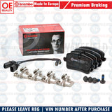 FOR AUDI A4 A5 A6 A7 RS4 RS5 S6 RS6 PORSCHE MACAN 2014- REAR BREMBO BRAKE PADS
