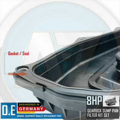FOR AUDI Q5 3.0 TDI SQ5 8HP65A AUTOMATIC TRANSMISSION GEARBOX SUMP PAN FILTER