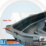 ZF 8HP65A AUTOMATIC TRANSMISSION GEARBOX SUMP PAN FILTER SERVICE KIT 0D5398009