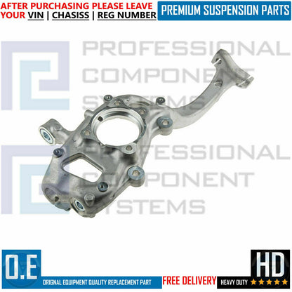 FOR AUDI A4 A5 S4 S5 RS4 RS5 FRONT LEFT STUB KNUCKLE HUB ASSEMBLY BEARING KIT