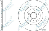 FOR AUDI A4 A6 FRONT OE QUALITY APEC HIGH CARBON BRAKE DISCS PAIR 318mm