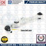 FOR AUDI A4 B6 B7 FRONT LOWER FRONT SUSPENSION WISHBONE TRACK CONTROL ARM 16mm