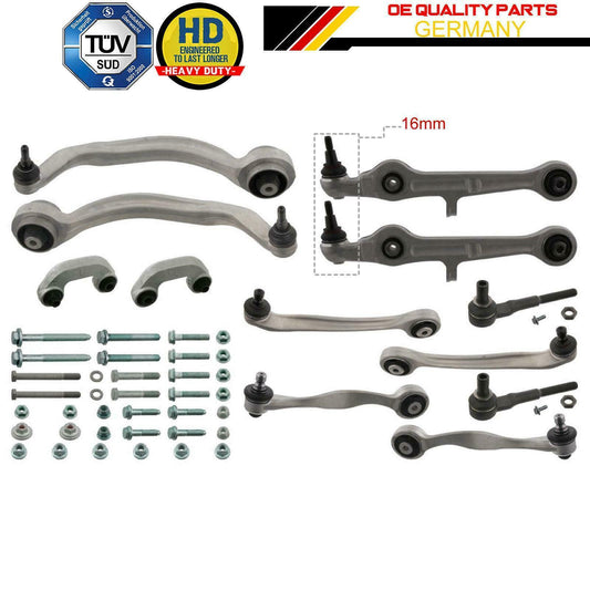 FOR AUDI A4 B6 B7 FRONT SUSPENSION WISHBONE TRACK CONTROL ARMS LINKS TIE ROD END