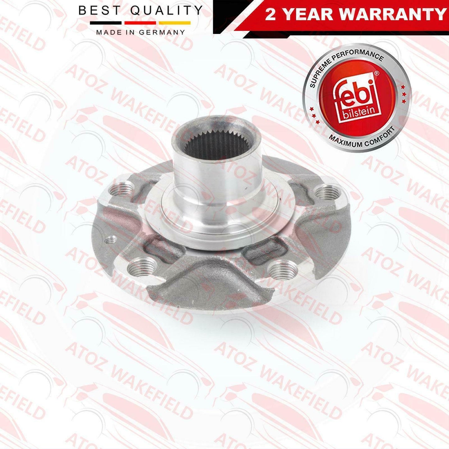 FOR AUDI A4 B6 B7 RS4 S4 FRONT WHEEL HUB FLANGE FEBI GERMANY 4B0407413B