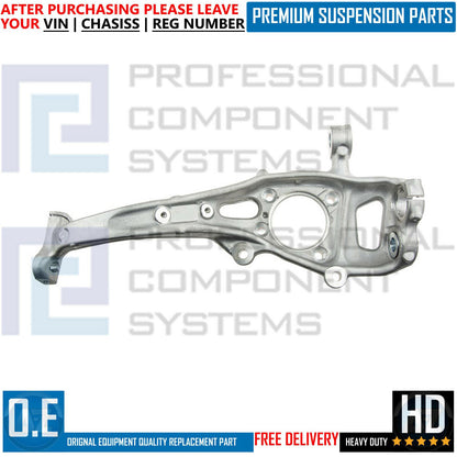 FOR AUDI A4 ALLROAD A5 CONVERTIBLE SPORTBACK FRONT AXLE LEFT STEERING KNUCKLE