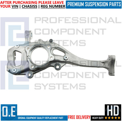 FOR AUDI A4 ALLROAD A5 CONVERTIBLE SPORTBACK FRONT AXLE LEFT STEERING KNUCKLE