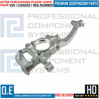 FOR AUDI A4 (B9) A5 (8W) FRONT AXLE RIGHT RH STUB AXLE KNUCKLE HUB ASSEMBLY ARM