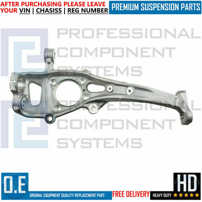 FOR AUDI A4 (B9) A5 (8W) FRONT AXLE RIGHT RH STUB AXLE KNUCKLE HUB ASSEMBLY ARM