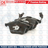 FOR AUDI A4 S4 B7 A6 C6 FRONT BREMBO BRAKE PADS SET 8E0698151C 4F0698151B