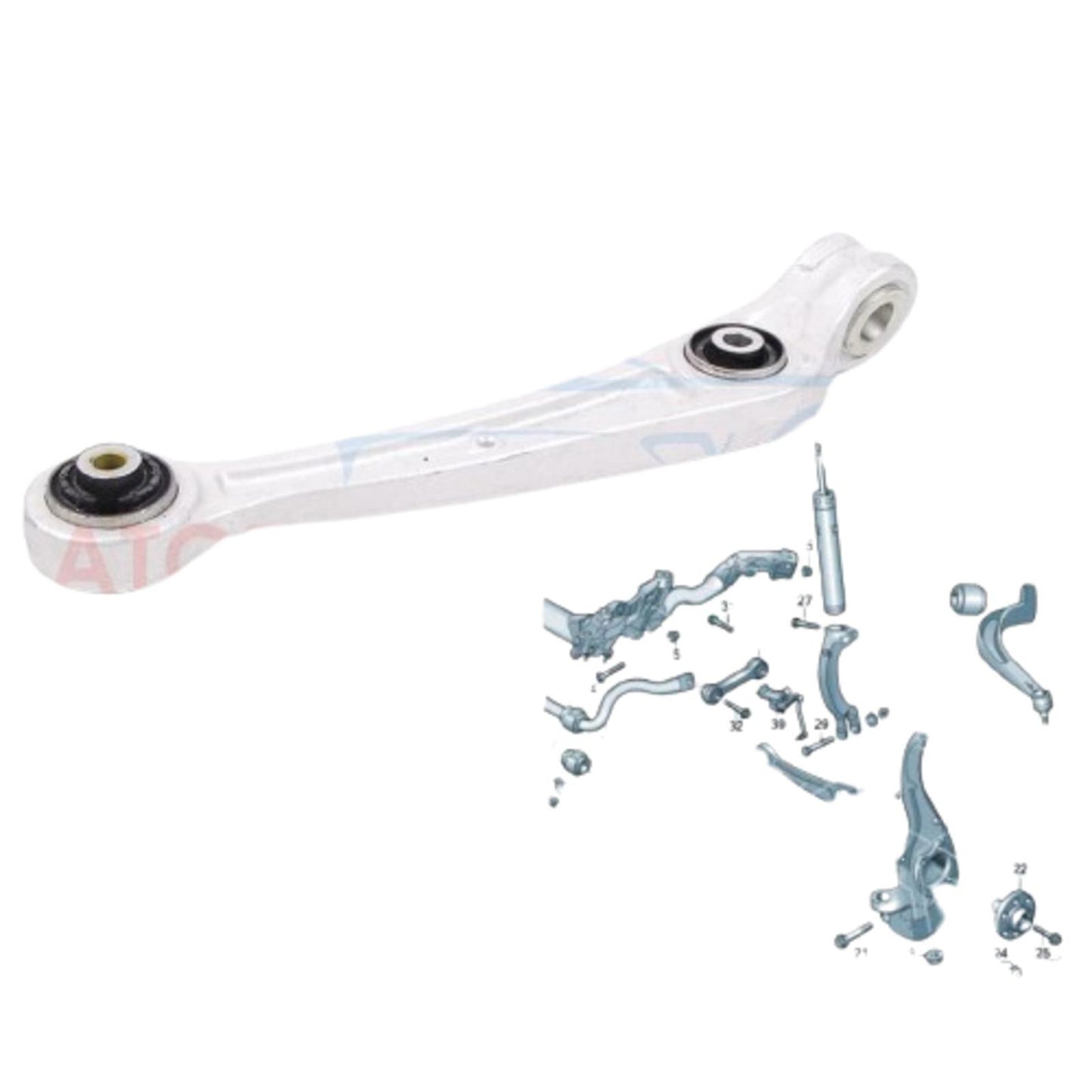 FOR AUDI A5 FRONT LOWER FRONT LEFT SUSPENSION WISHBONE TRACK CONTROL ARM