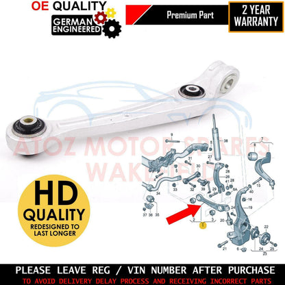 FOR AUDI A5 FRONT LOWER FRONT LEFT SUSPENSION WISHBONE TRACK CONTROL ARM