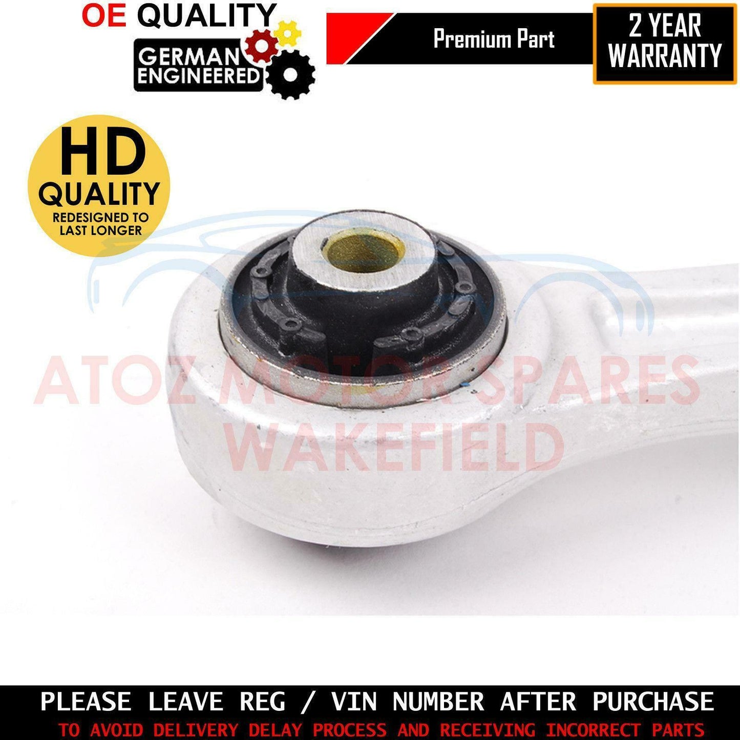 FOR AUDI A5 FRONT LOWER FRONT LEFT SUSPENSION WISHBONE TRACK CONTROL ARM