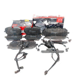 FOR AUDI RS4 RS5 S4 S5 S6 S7 S8 APEC FRONT REAR BRAKE PADS & WEAR WIRE SENSORS