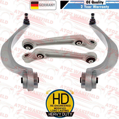 FOR AUDI A8 S8 FRONT LOWER FRONT REAR SUSPENSION WISHBONE TRACK CONTROL ARMS