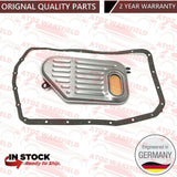 FOR BMW E85 Z4 AUTOMATIC TRANSMISSION GEARBOX SUMP PAN FILTER GASKET KIT 5HP19