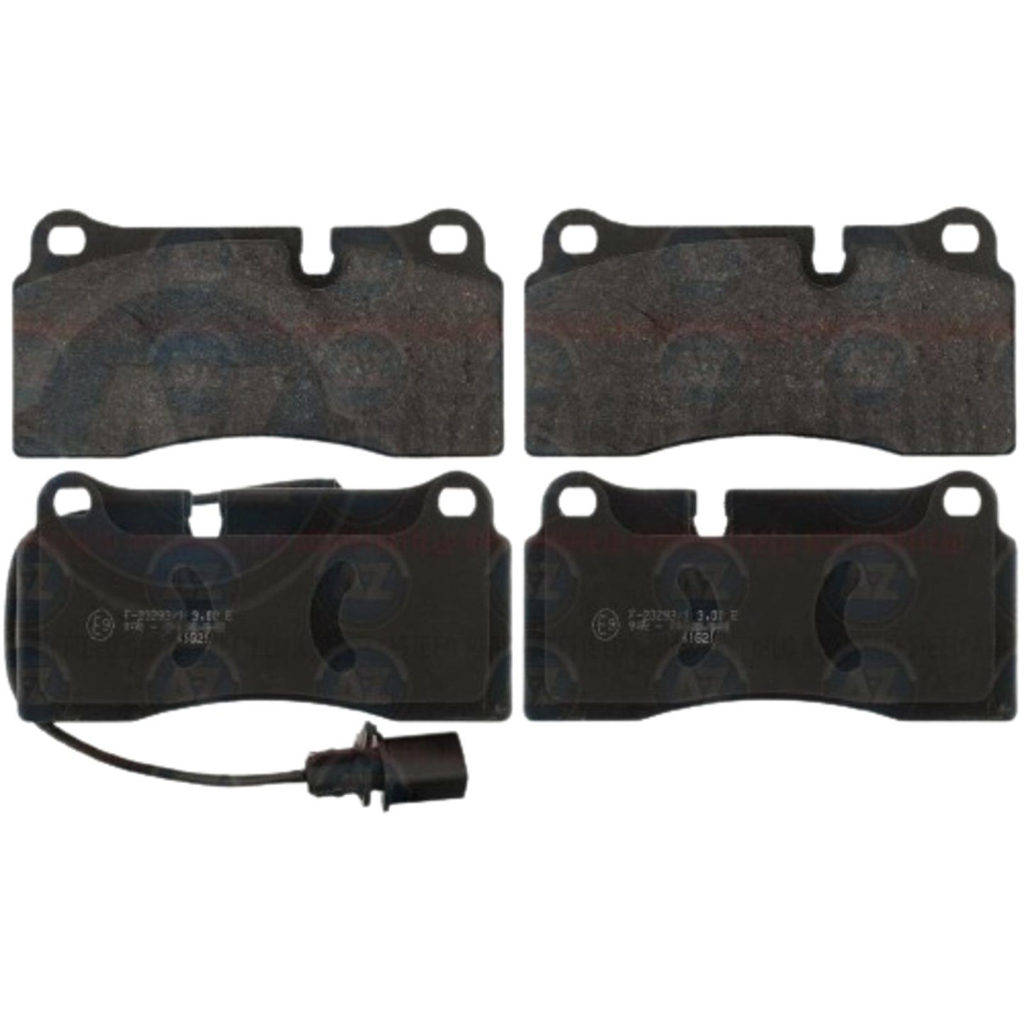 FOR LAMBORGHINI GALLARDO REAR APEC BRAKING BRAKE PADS WIRE SENSOR 2003-2014