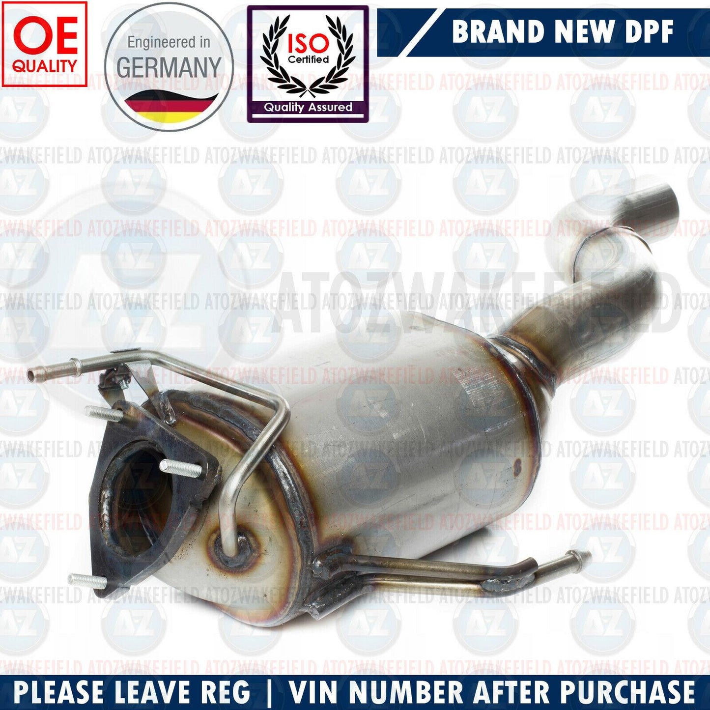 FOR AUDI Q7 VW TOUAREG 3.0 TDi DPF DIESEL PARTICULATE FILTER GASKET 7L6254401HX