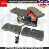 FOR AUDI R8 LAMBORGHINI GALLARDO REAR APEC BRAKING BRAKE PADS WIRE SENSOR