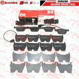 FOR AUDI RS3 8V 15- FRONT REAR GENUINE BREMBO OEM BRAKE PADS SET SENSORS FR RR