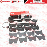 FOR AUDI RS3 8V 15- FRONT REAR GENUINE BREMBO OEM BRAKE PADS SET SENSORS FR RR