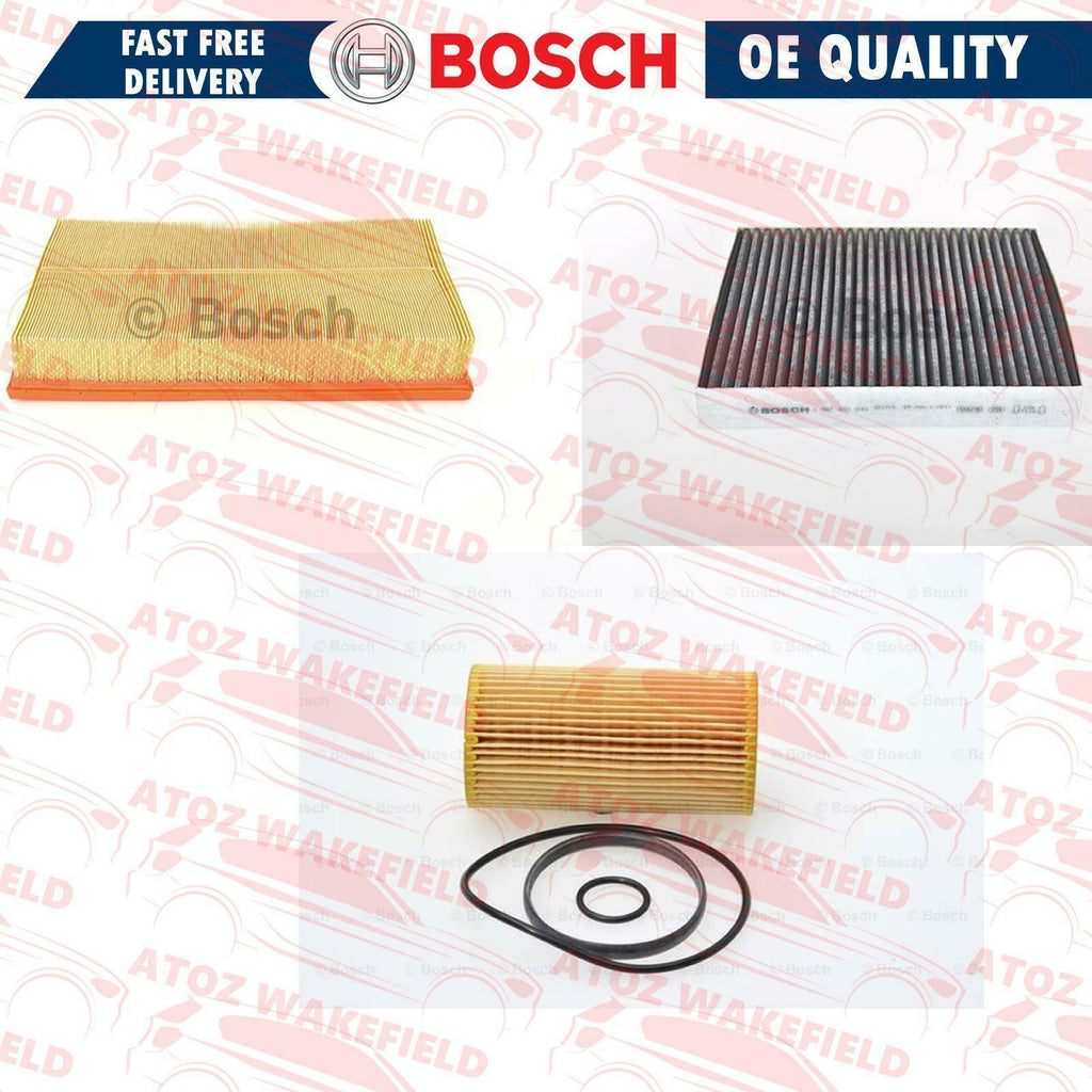 FOR AUDI RS3 RSQ3 TTRS AIR OIL CABIN POLLEN FILTERS SERVICE KIT GENUINE BOSCH