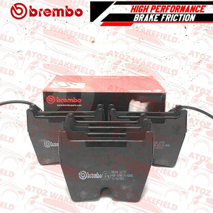 FOR AUDI RS4 B7 BREMBO FRONT GENUINE 2 PIECE FLOATING BRAKE DISCS PADS 365mm