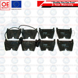 FOR AUDI RS4 B7 FRONT BREMBO BRAKE DISCS SET & TRW BRAKE PADS SENSORS 365mm OEM