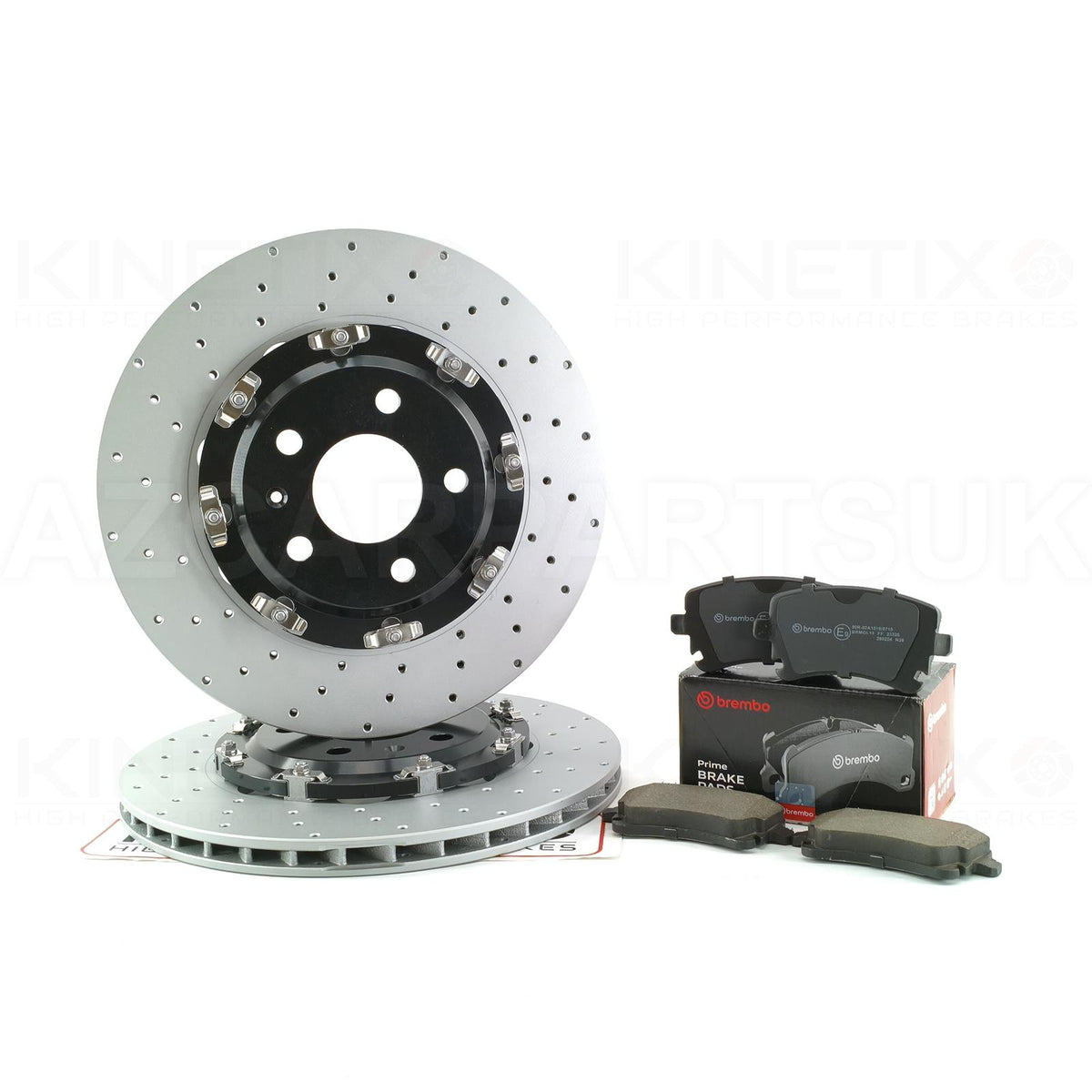 FITS AUDI RS4 B7 FRONT REAR TWO-PIECE FLOATING BRAKE DISCS PADS 365mm 324mm