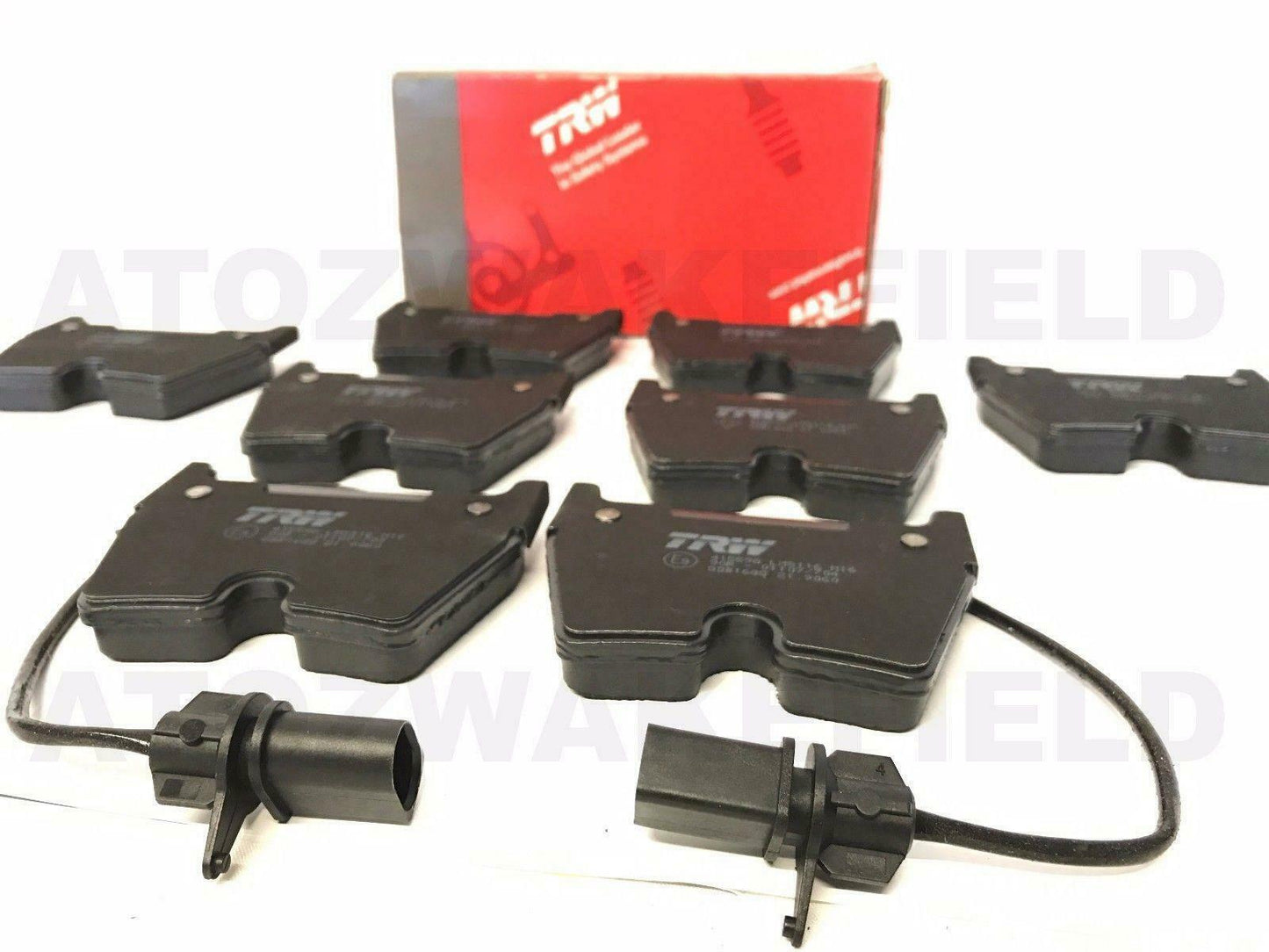 FOR AUDI RS4 RS5 R8 FSI SPYDER QUATTRO 4.2 5.2 FRONT GENUINE TRW BRAKE PADS SET