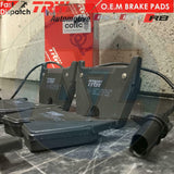 FOR AUDI RS4 RS5 R8 FSI SPYDER QUATTRO 4.2 5.2 FRONT GENUINE TRW BRAKE PADS SET