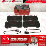FOR AUDI RS6 C6 C7 RS7 FRONT PREMIUM APEC BRAKE PADS SET 4F0698151H BRAND NEW