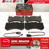 FOR AUDI RS6 C6 C7 RS7 FRONT PREMIUM APEC BRAKE PADS SET 4F0698151H BRAND NEW