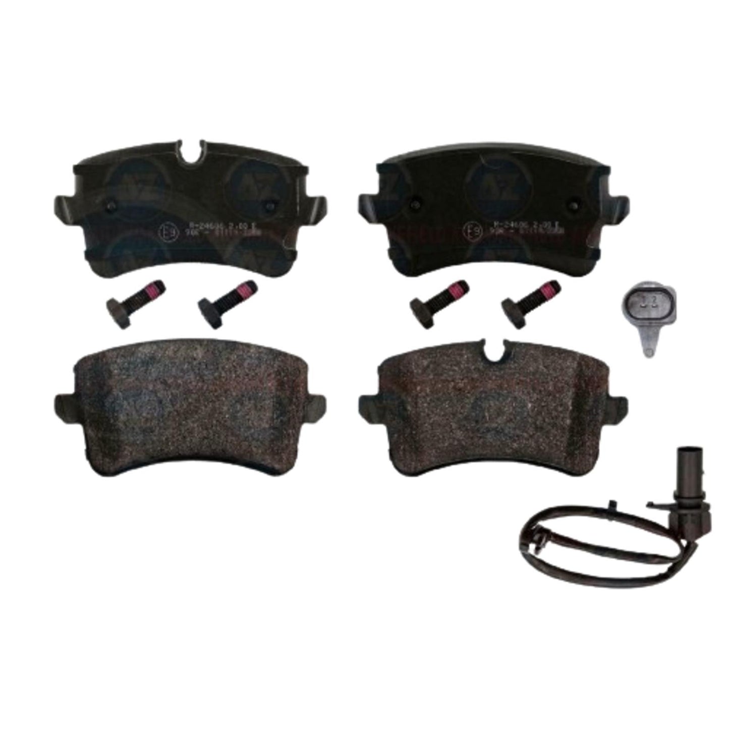 FOR AUDI RS7 RS6 S8 A8 BENTLEY MULSANNE PORSCHE MACAN REAR APEC BRAKE PADS WIRE