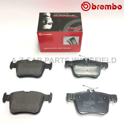 FOR AUDI S3 8V TTS REAR PREMIUM BREMBO BRAKE PADS SET 8V0698451D