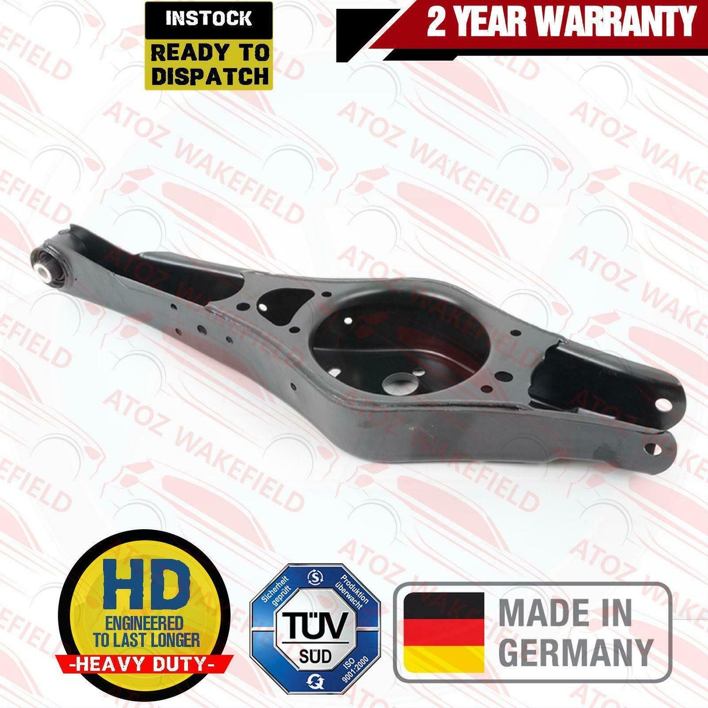 FOR VW TOURAN 1T1 1T2 REAR LOWER AXLE SUSPENSION WISHBONE CONTROL ARM BUSH NEW