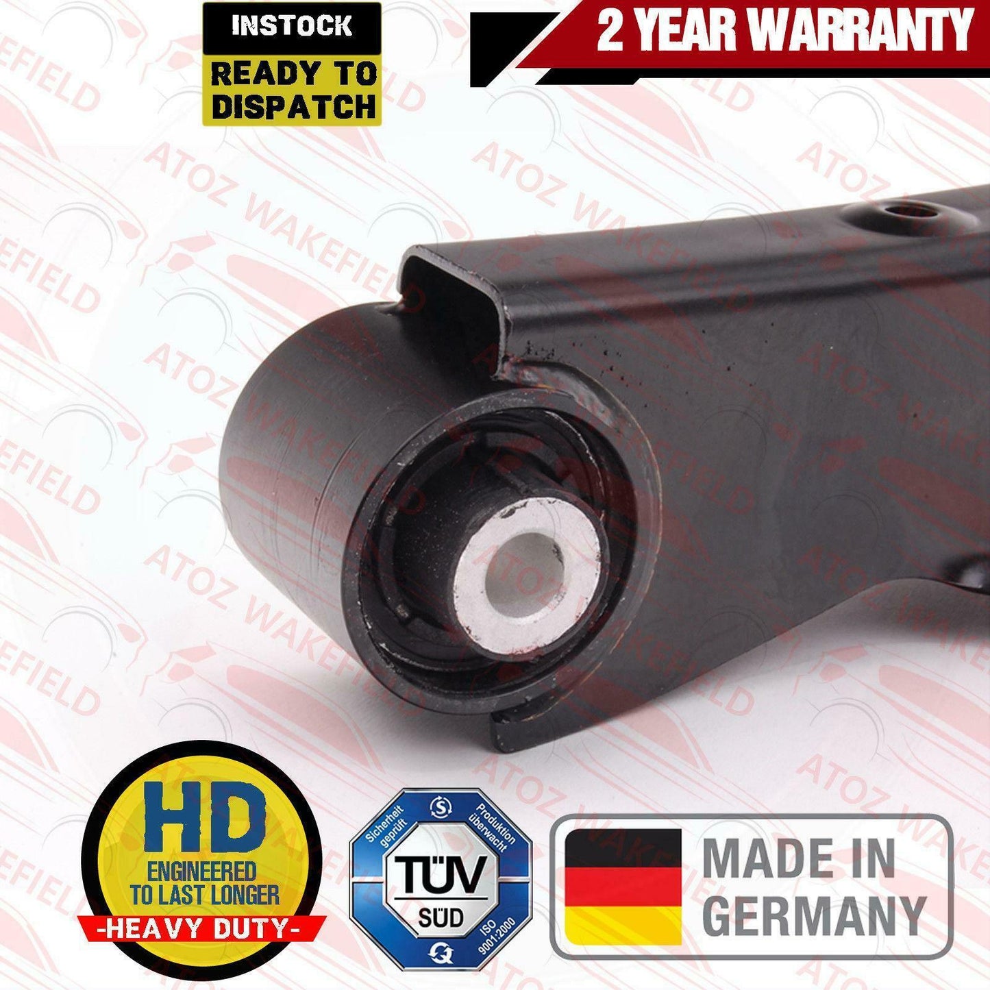 FOR VW TOURAN 1T1 1T2 REAR LOWER AXLE SUSPENSION WISHBONE CONTROL ARM BUSH NEW