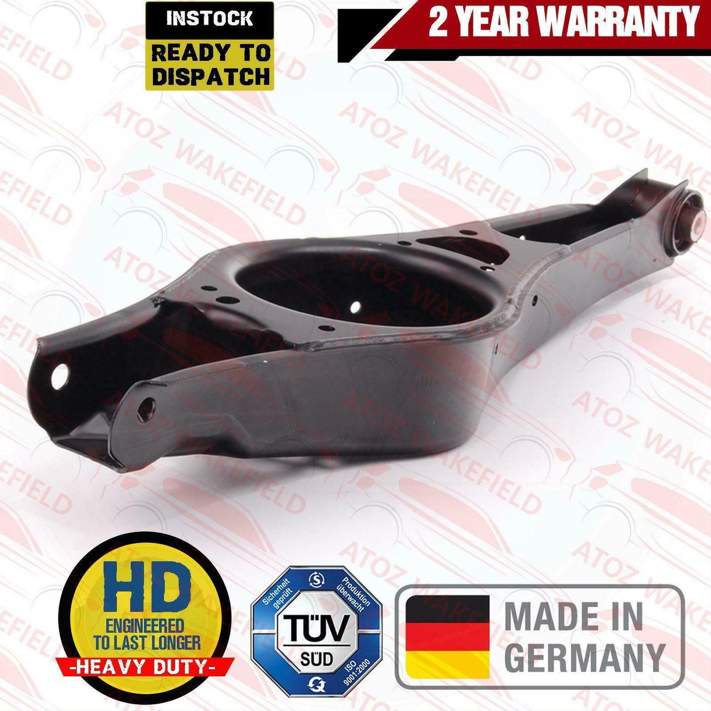 FOR VW TOURAN 1T1 1T2 REAR LOWER AXLE SUSPENSION WISHBONE CONTROL ARM BUSH NEW