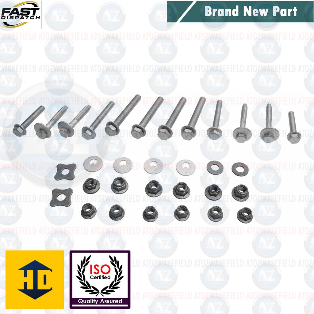 FOR AUDI SEAT SKODA VW REAR SUSPENSION WISHBONES ARMS NUTS BOLTS WASHERS KIT 32P